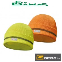 CAPPUCCIO / ZUCCOTTO GEBOL GIALLO / ARANCIO CON STRISCE RIFRANGENTI