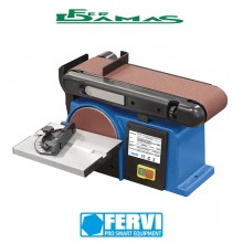 LEVIGATRICE A NASTRO DA BANCO INCLINABILE FERVI ART. 0564