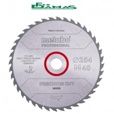 LAMA CIRCOLARE "PRECISION CUT WOOD" METABO (PER SEGA TS 36-18 LTX BL 254 / TS 254 M / TS 254)