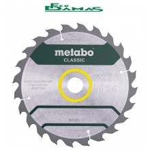 LAMA CIRCOLARE "POWER CUT WOOD" METABO (PER SEGA KGS 18 LTX 216 / KGSV 72 Xact SYM)