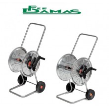 CARRELLO AVVOLGITUBO ACCIAIO ZINCATO MT.50 TUBO DA 1/2''
