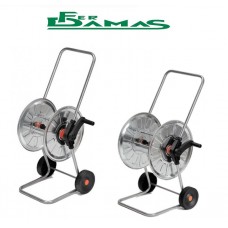 CARRELLO AVVOLGITUBO ACCIAIO ZINCATO MT.50 TUBO DA 1/2''